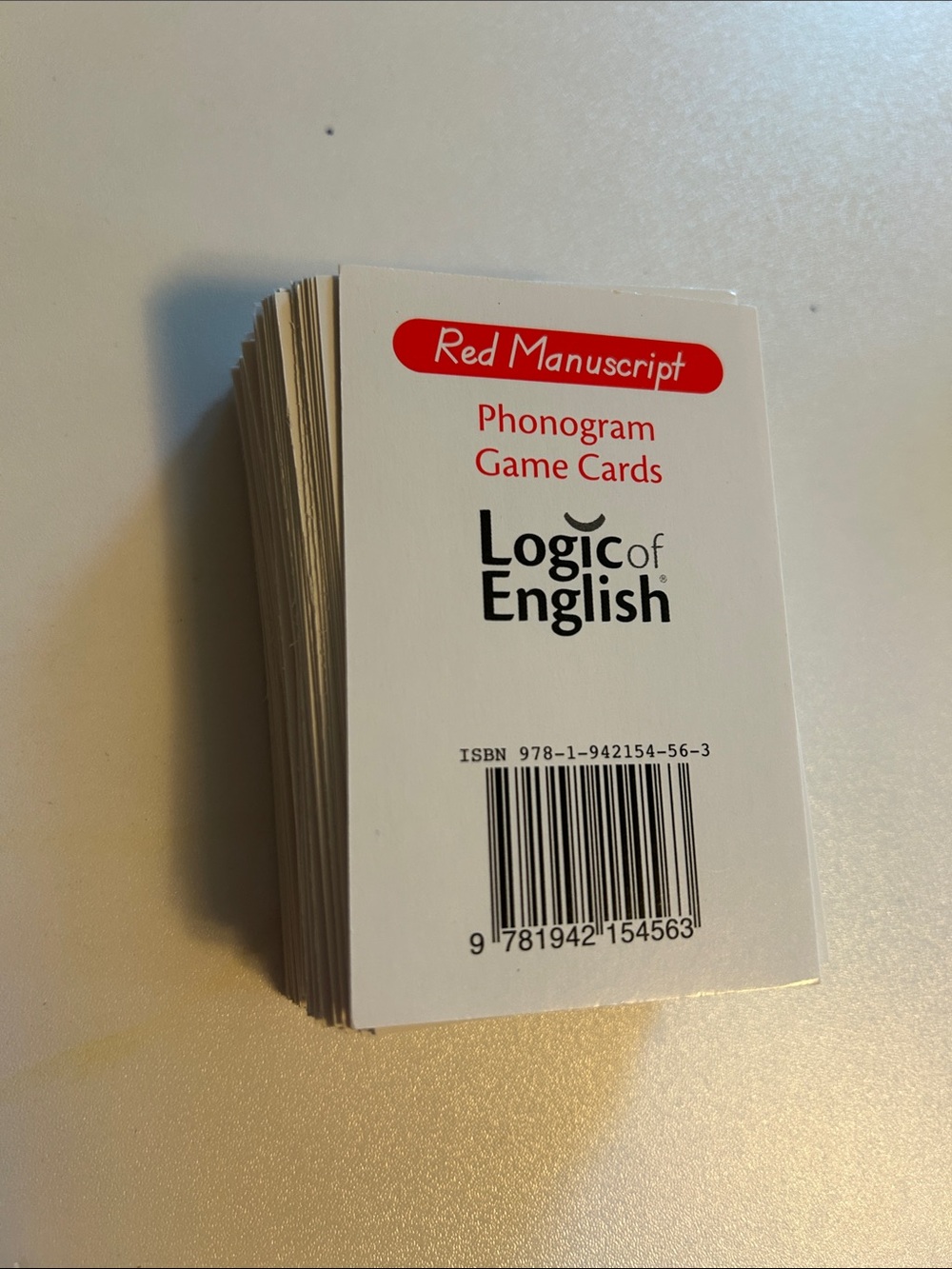 Logic of English Foundations A Teacher’s Manual, book set, game cards, + tiles - Picture 6 of 8